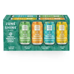 JuneShine Tequila Margarita Variety - 8pk/355ml Cans