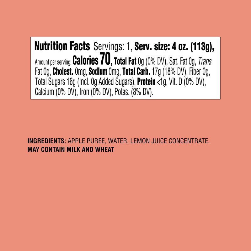 slide 5 of 5, Baby Food Tub - Apple - 4 oz - Good & Gather™, 4 oz