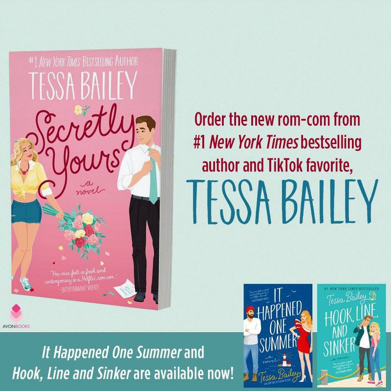 slide 3 of 3, Harper Collins Secretly Yours - by Tessa Bailey (Paperback), 1 ct