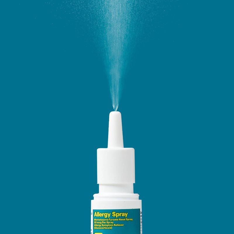 slide 2 of 3, Mometasone Furoate Nasal Allergy Spray - 120 Sprays - up&up™, 1 ct