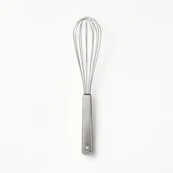 12&quot; Stainless Steel Balloon Whisk Silver - Figmint™: Metal Wire Kitchen Tool, Dishwasher-Safe, 12&quot; Length