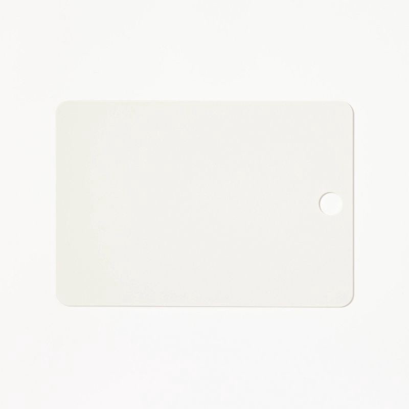 slide 3 of 4, 9"x13" Recycled Poly Essentials Cutting Board Vintage Cream - Figmint™: Reversible, Dishwasher-Safe, 1 ct