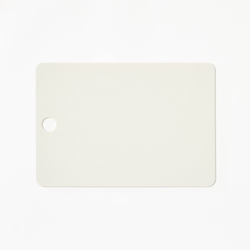 slide 1 of 4, 9"x13" Recycled Poly Essentials Cutting Board Vintage Cream - Figmint™: Reversible, Dishwasher-Safe, 1 ct