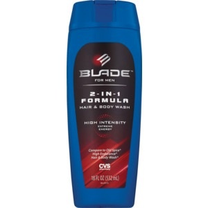 slide 1 of 1, Blade Hair And Body Wash Extreme Energy, 18 fl oz