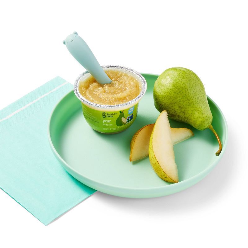 slide 3 of 5, Baby Food Tub - Pears - 4 oz - Good & Gather™, 4 oz