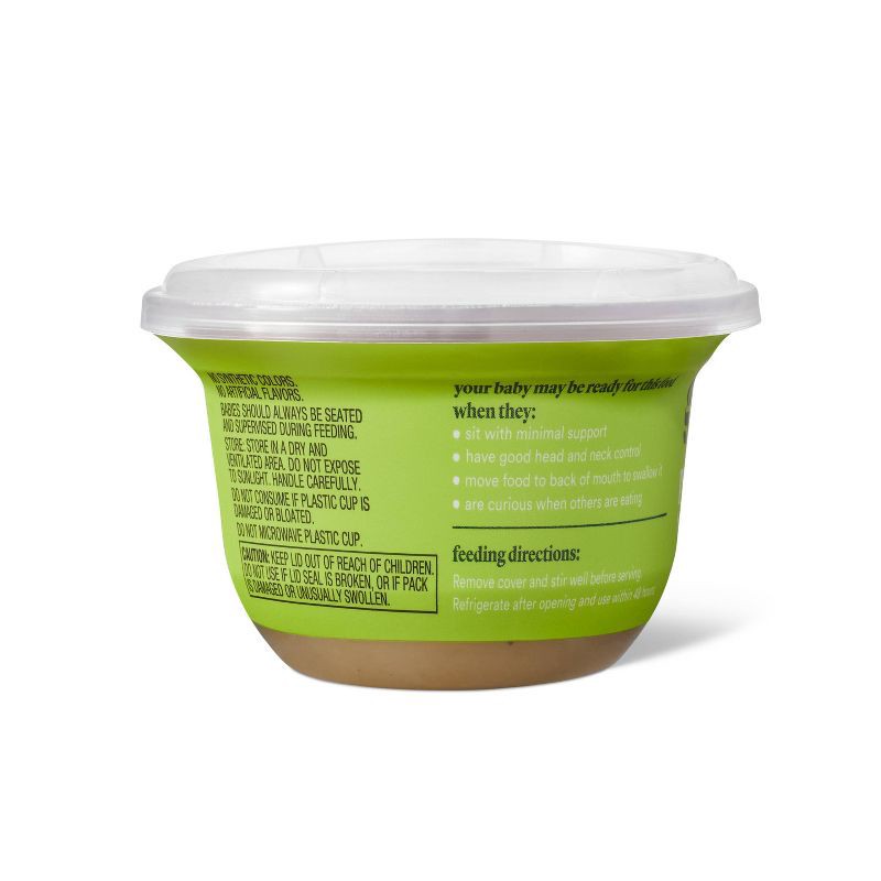 slide 4 of 5, Baby Food Tub - Pears - 4 oz - Good & Gather™, 4 oz