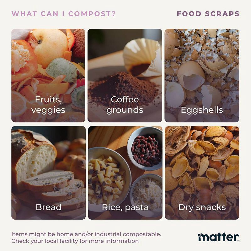 slide 9 of 12, Matter Compostable Hot Disposable Cup with Lid - 12oz/10ct, 10 ct; 12 oz