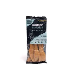 Matter Reusable Assorted Cutlery - 12ct