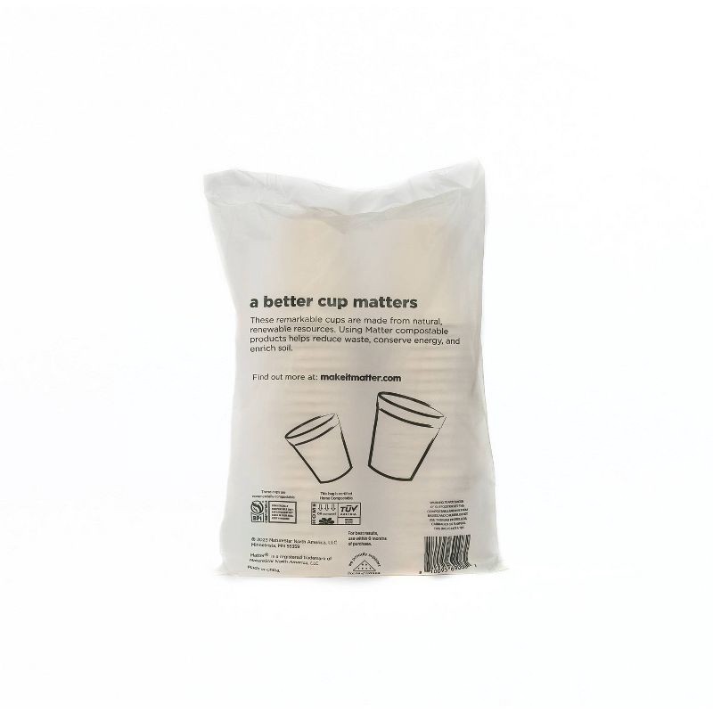 slide 2 of 13, Matter Compostable Disposable Cup - 3oz/48ct, 3 oz, 48 ct