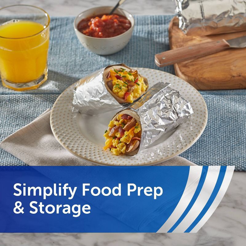 slide 4 of 10, Reynolds Kitchens Pre-Cut Pop-Up Foil Sheets - 50ct/49.83sq ft, 50 ct, 49.83sq ft