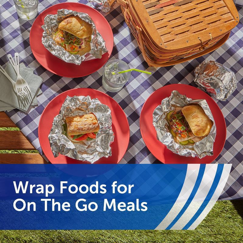 slide 6 of 10, Reynolds Kitchens Pre-Cut Pop-Up Foil Sheets - 50ct/49.83sq ft, 50 ct, 49.83sq ft