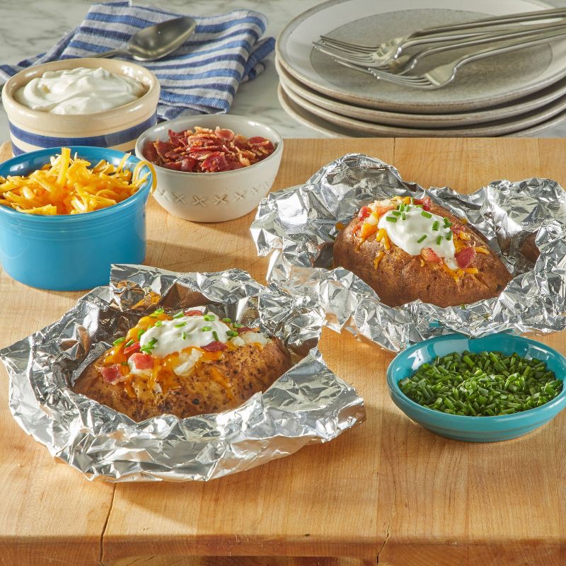 slide 10 of 10, Reynolds Kitchens Pre-Cut Pop-Up Foil Sheets - 50ct/49.83sq ft, 50 ct, 49.83sq ft