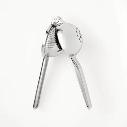 Zinc Alloy Lemon Squeezer Silver - Figmint™: Citrus Press, Dishwasher-Safe, Lime Juicer, Figmint Kitchen Accessory