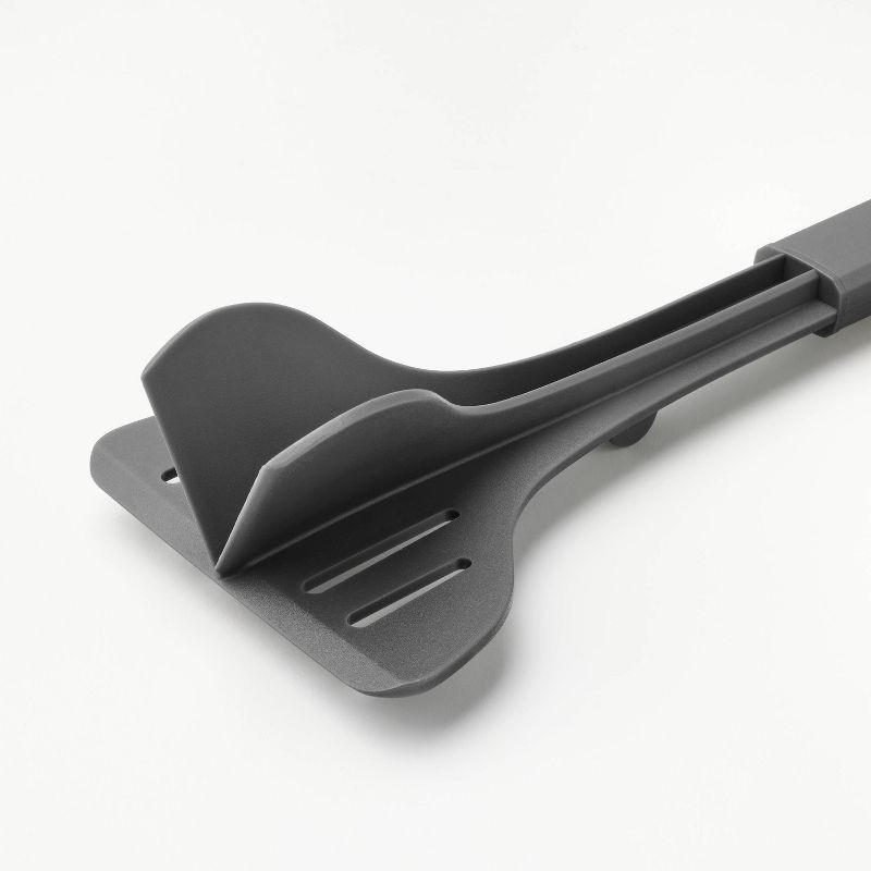 slide 3 of 4, Nylon Soft Grip Ground Meat Chopper Gray - Figmint™, 1 ct