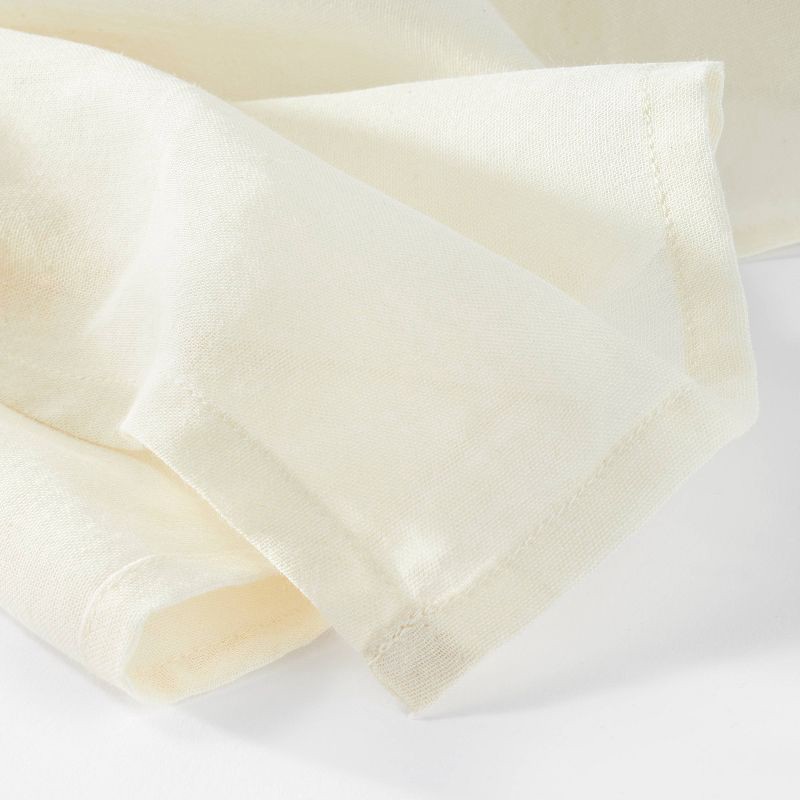 slide 3 of 6, 36"x36" Cotton Cheesecloth (Washable) Off-White - Figmint™: Multipurpose Strainer & Food Wrap, 1 ct