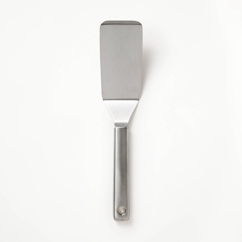 slide 1 of 3, Stainless Steel Brownie Turner Dark Gray - Figmint™, 1 ct