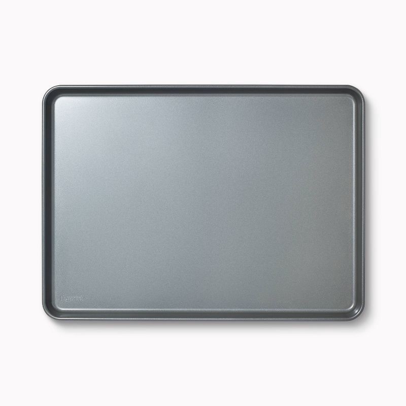 slide 1 of 5, 15"x21" Nonstick Aluminized Steel Baking Sheet Gray - Figmint™: Large Cookie Sheet, Dishwasher & Oven-Safe, 1 ct