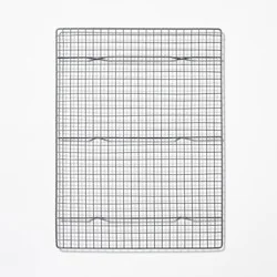 Nonstick Aluminized Steel Cooling Rack Gray - Figmint™: Oven-Safe, Dishwasher-Safe, Made Without PTFE