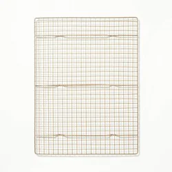 Nonstick Carbon Steel Cooling Rack Gold - Figmint™: Grill & Griddle, Dishwasher & Oven Safe, 1 Year Warranty