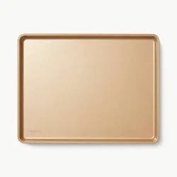 12"x16" Nonstick Aluminized Steel Baking Sheet Gold - Figmint™: Cookie Sheet, Oven Tray, Dishwasher & Oven-Safe