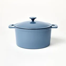 7.5qt Enamel Dutch Oven Blue - Figmint™