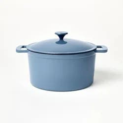 7.5qt Enamel Dutch Oven Blue - Figmint™
