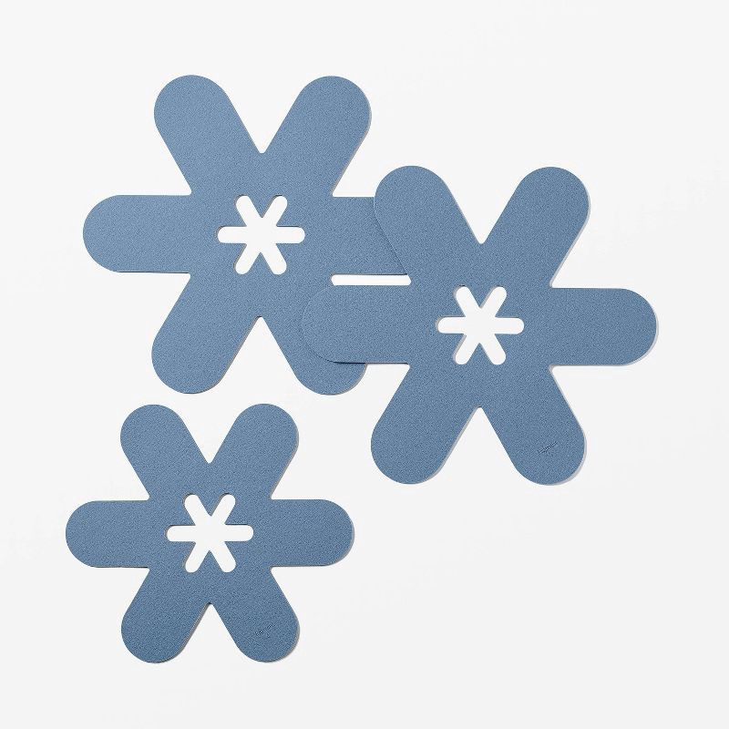 slide 7 of 10, 7pc Nonstick Ceramic Coated Aluminum Cookware Set Blue - Figmint™, 7 ct