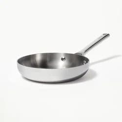 8" Stainless Steel Frypan Silver - Figmint™