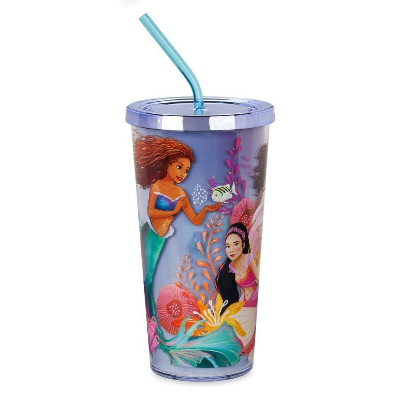 Double Wall Tumbler with Straw 21oz