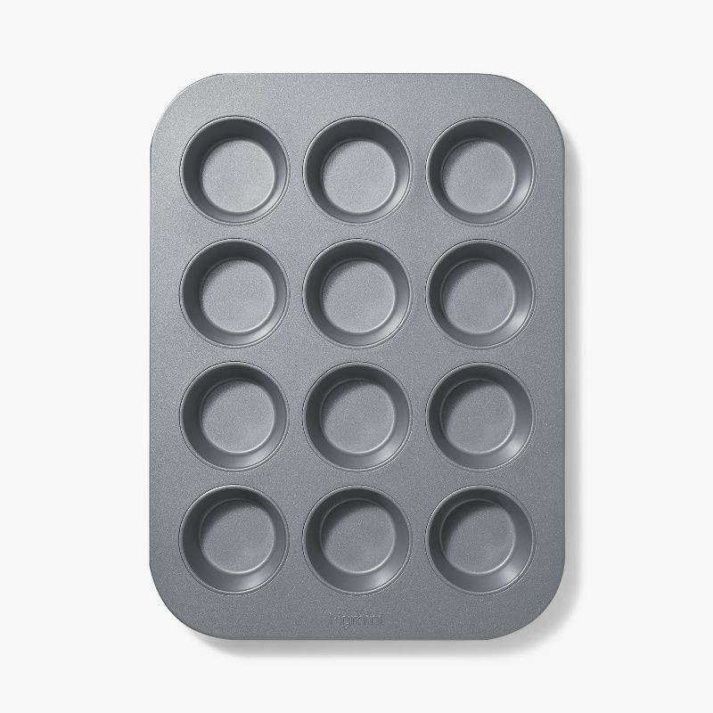 slide 5 of 8, 8pc Nonstick Bakeware Set Gray - Figmint™: Figmint Kitchen Baking Set, PTFE-Free, Oven & Dishwasher Safe, 450°F Limit, 8 ct