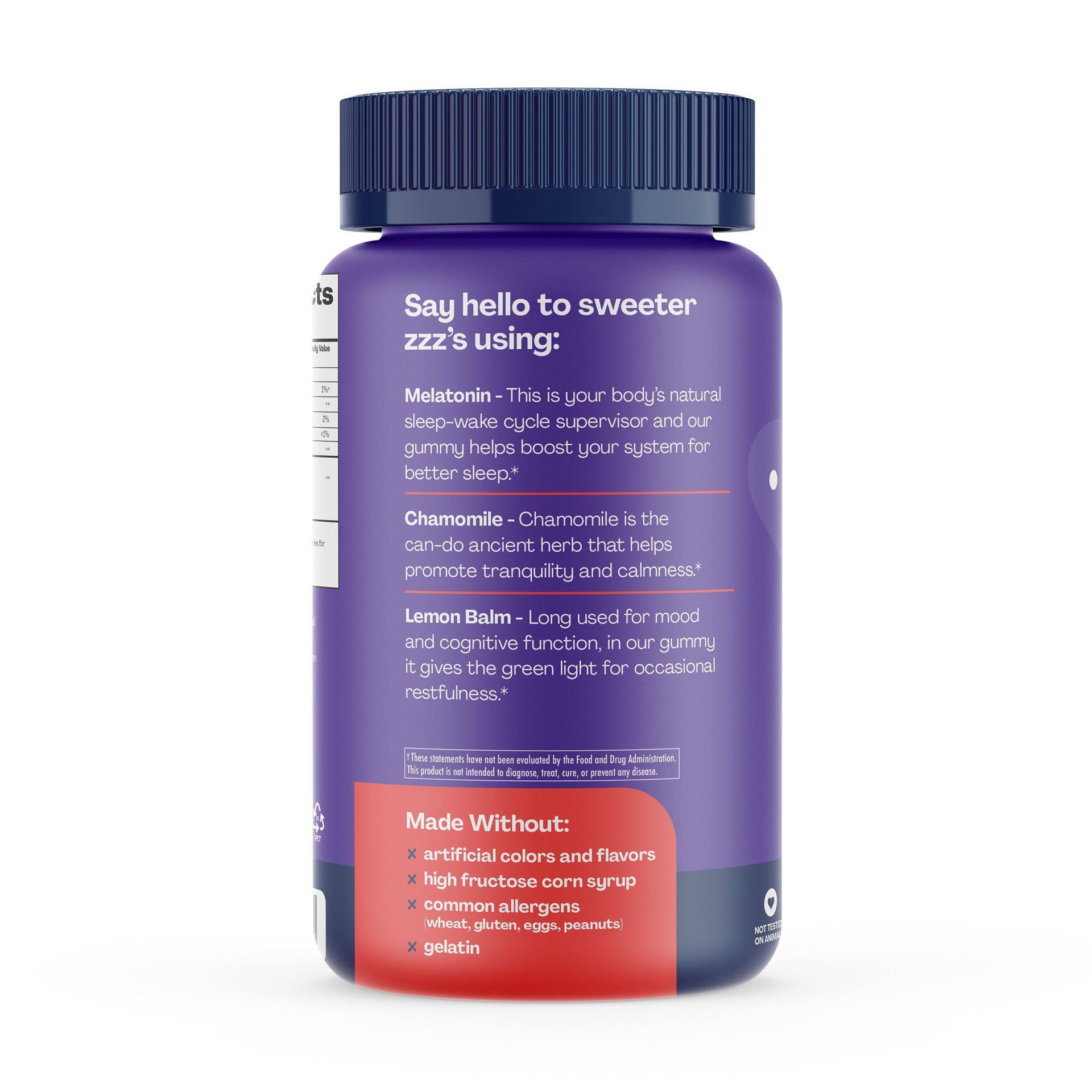 Hello Bello Kids' Melatonin Sleep Vitamin Vegan Gummies 60ct 60 ct