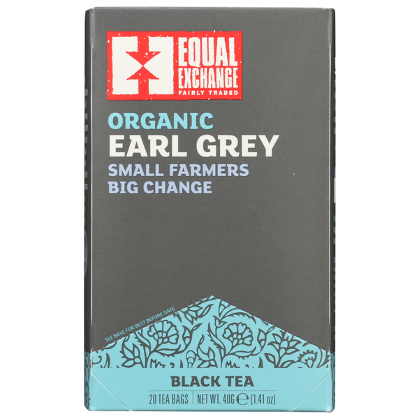 slide 1 of 1, Equal Exchange Organic Earl Grey Tea, 20 ct