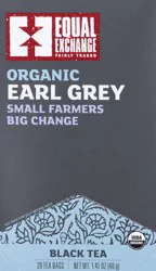Equal Exchange Organic Earl Grey Black Tea 20 Tea Bags