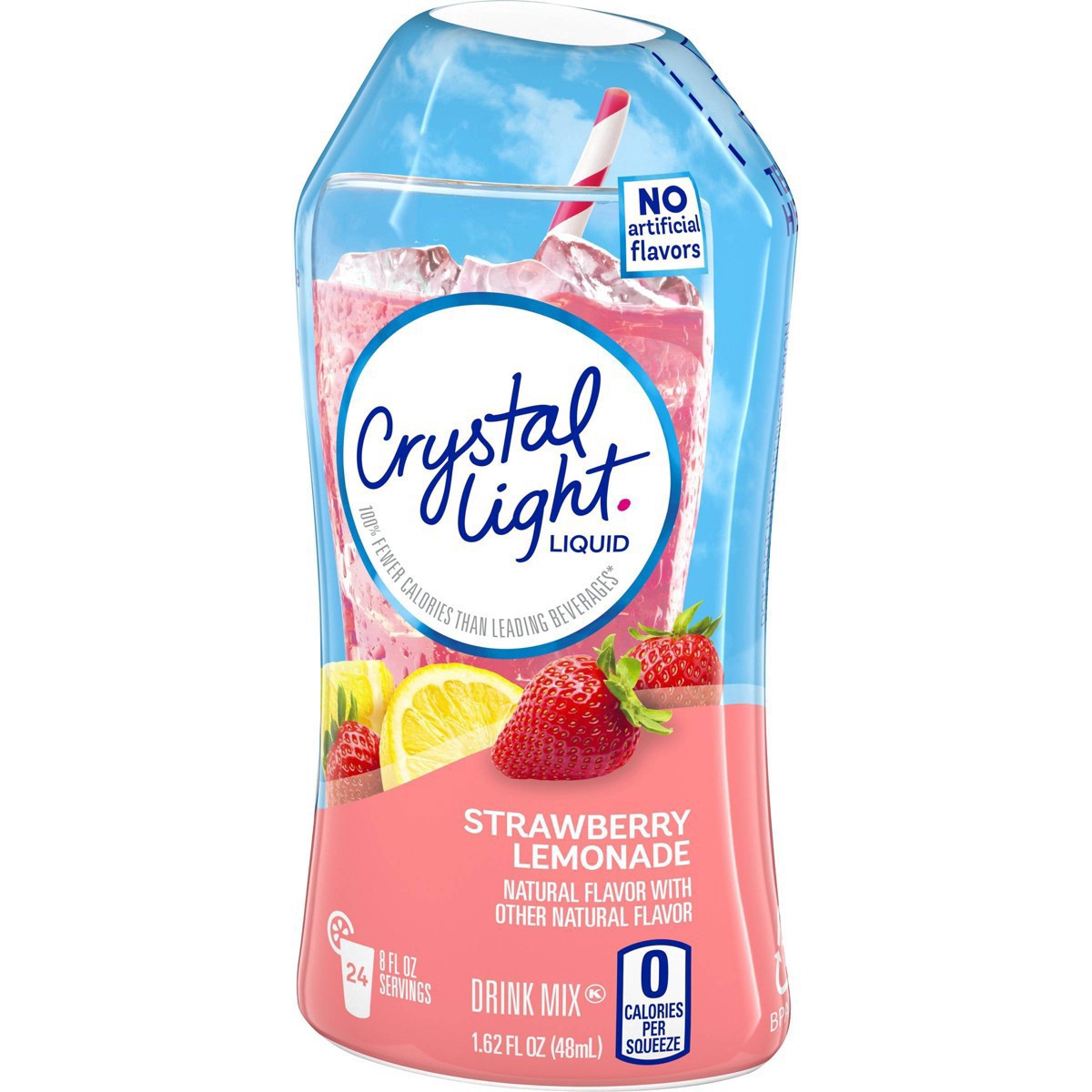 slide 83 of 95, Crystal Light Liquid Strawberry Lemonade Naturally Flavored Drink Mix - 1.62 oz, 1.62 oz