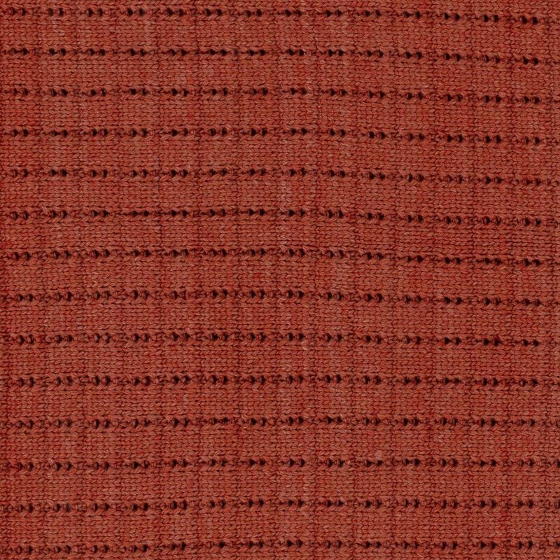 slide 4 of 5, Marled Knit Throw Blanket Orange - Threshold, 1 ct