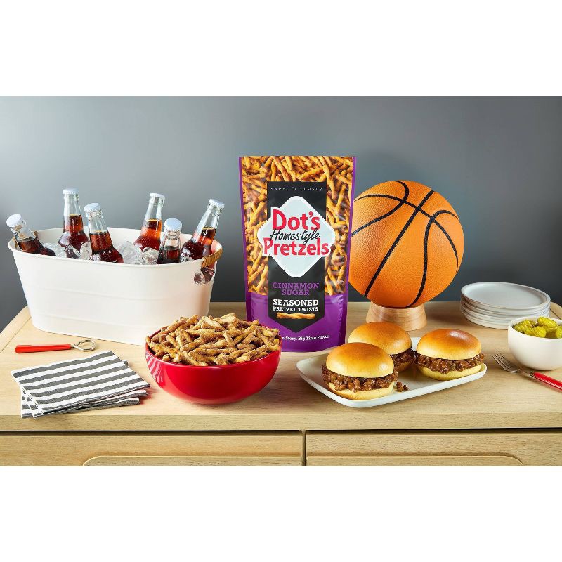 slide 6 of 6, Dot's Homestyle Pretzels Cinnamon Sugar Twists - 16oz, 16 oz