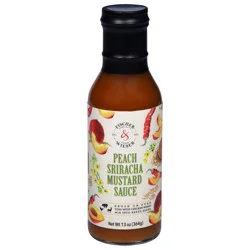 Fischer & Wieser Peach Sriracha Mustard Sauce 13 oz