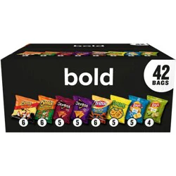 Frito-Lay Variety Pack Bold Mix - 42ct: Cheddar, Ranch, Nacho