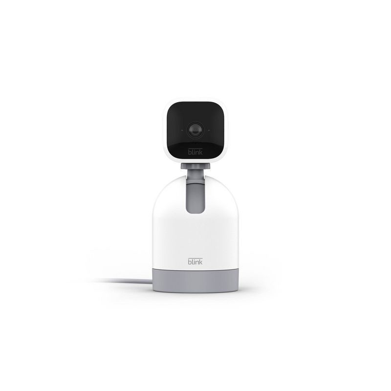 slide 1 of 5, Amazon Blink Mini Pan-Tilt Alexa-Enabled Indoor Rotating Plug-In Smart Security Camera - White, 1 ct