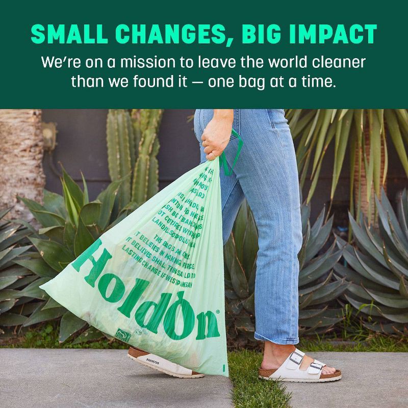 slide 9 of 11, HoldOn Bags Compostable Tall Kitchen Trash Bags - 13gal/25ct, 13 gal, 25 ct