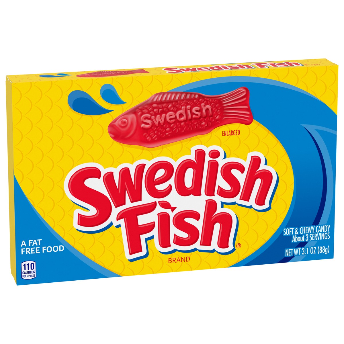 slide 2 of 9, Swedish Fish Soft & Chewy Candy - 3.1oz, 3.1 oz