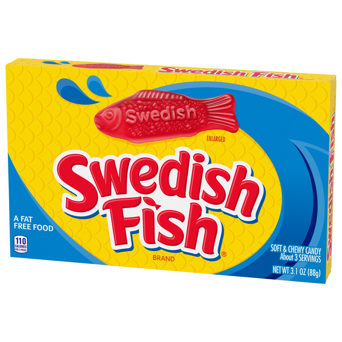 slide 3 of 9, Swedish Fish Soft & Chewy Candy - 3.1oz, 3.1 oz