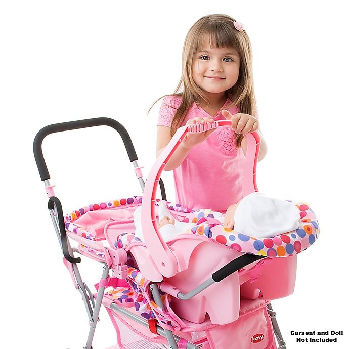 slide 2 of 5, Joovy Toy Caboose Stroller - Pink, 1 ct