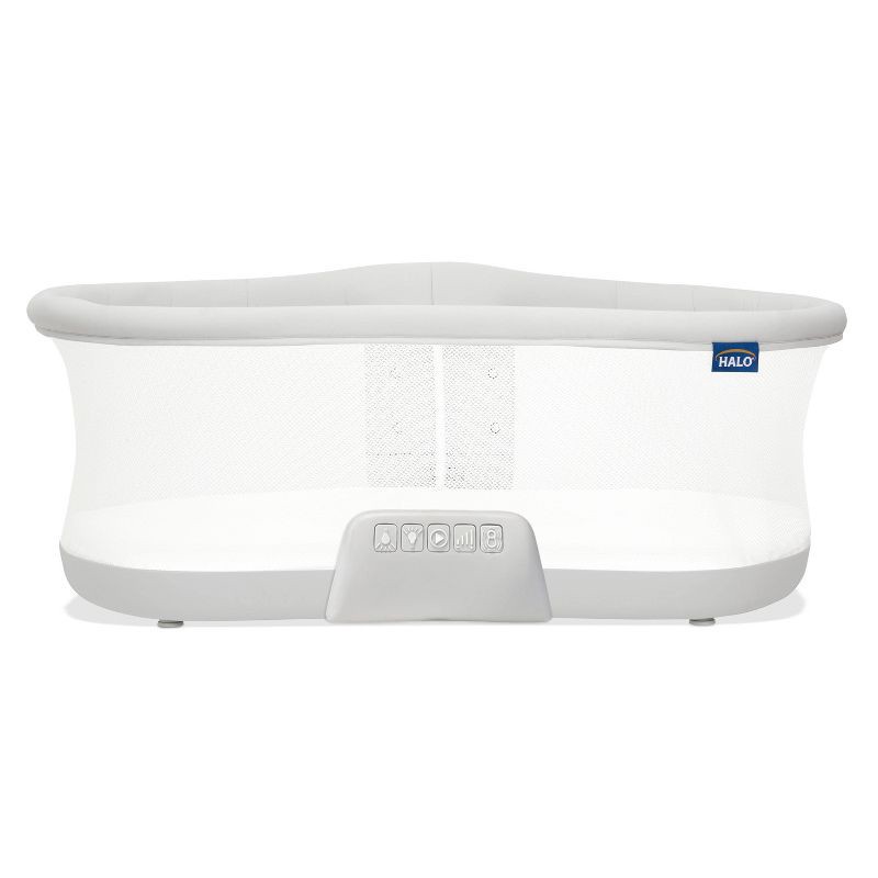 slide 2 of 9, HALO Innovations HALO BassiNest Soothing Swivel Sleeper 3.0 Baby Bassinet - Gray, 1 ct