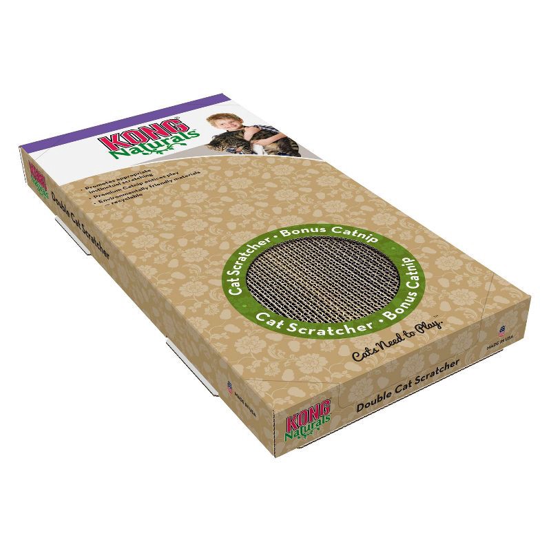 slide 2 of 3, KONG Naturals Cat Scratcher Toy, 1 ct