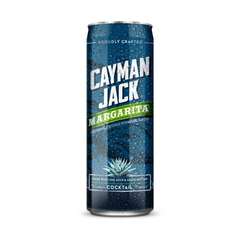 slide 1 of 3, Cayman Jack Margarita - 24 fl oz Single Can, 24 fl oz