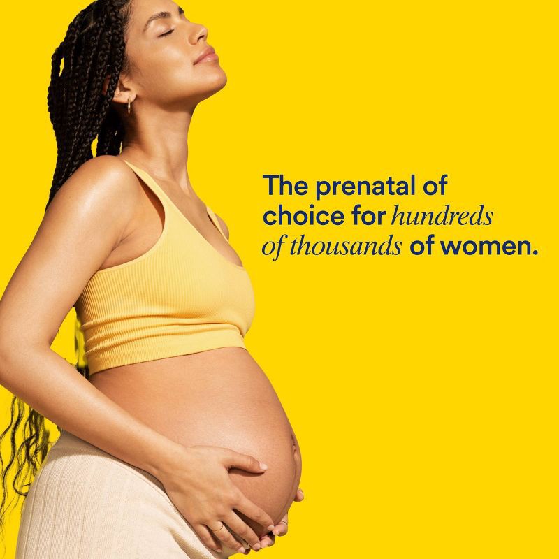 slide 9 of 12, Ritual Prenatal Multivitamin with Folate, Choline, Vegan Omega-3 DHA and Chelated Iron Vegan Capsules - Citrus Essenced - 60ct, 60 ct