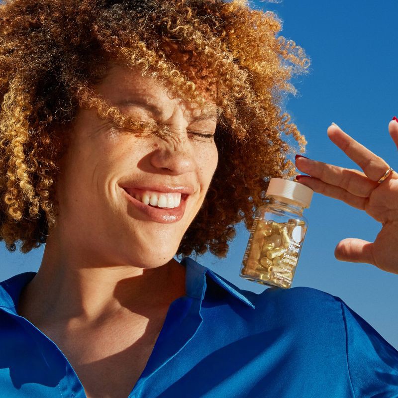 slide 3 of 11, Ritual Postnatal Multivitamin with Vegan Omega-3 DHA, Choline, and Vitamins A, C, D3 and Zinc Vegan Capsules - Mint Essenced - 60ct, 60 ct