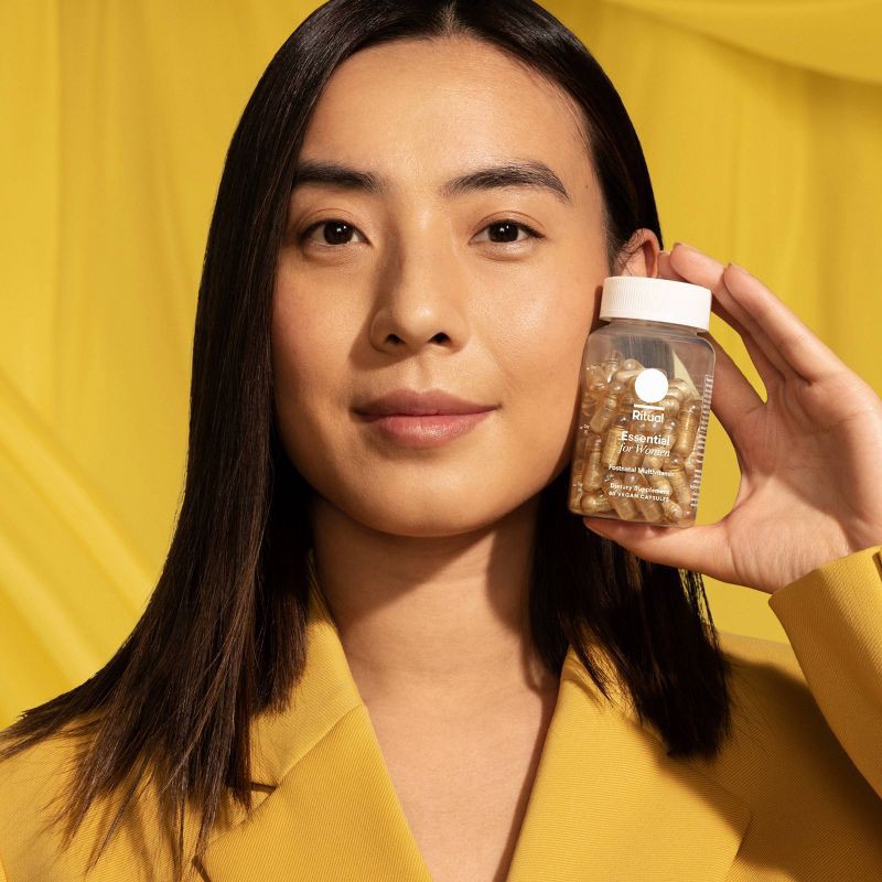 slide 10 of 11, Ritual Postnatal Multivitamin with Vegan Omega-3 DHA, Choline, and Vitamins A, C, D3 and Zinc Vegan Capsules - Mint Essenced - 60ct, 60 ct