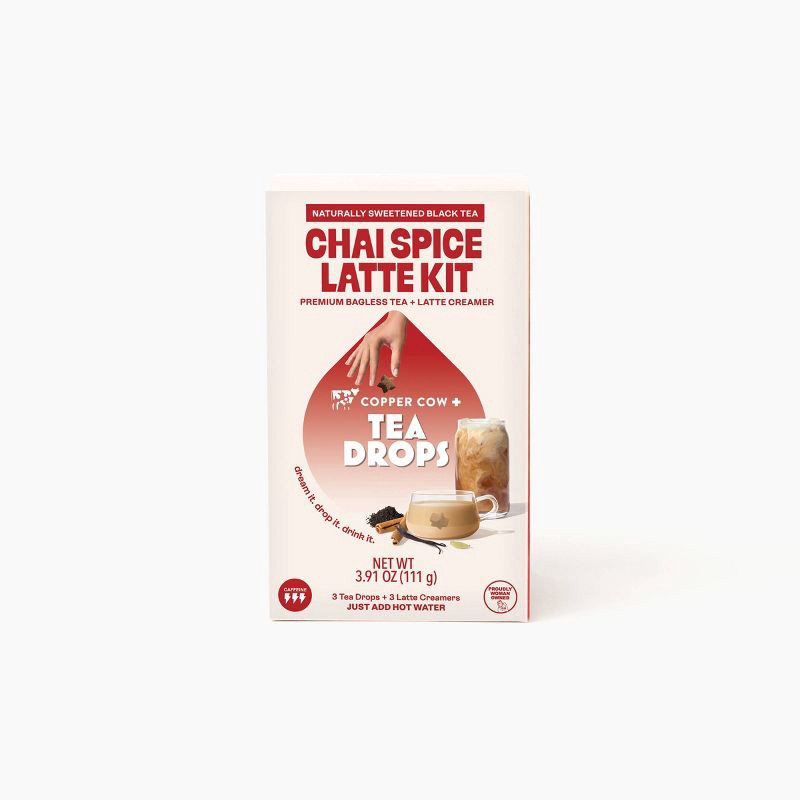 Tea Drops Chai Latte Kit - 3ct : Target